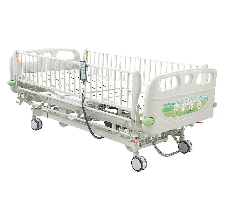 Cama de hospital pediátrica eléctrica ajustable en altura 