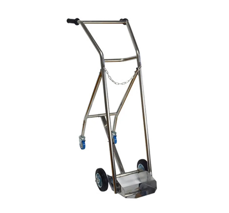 Carro para transporte bala oxígeno médico