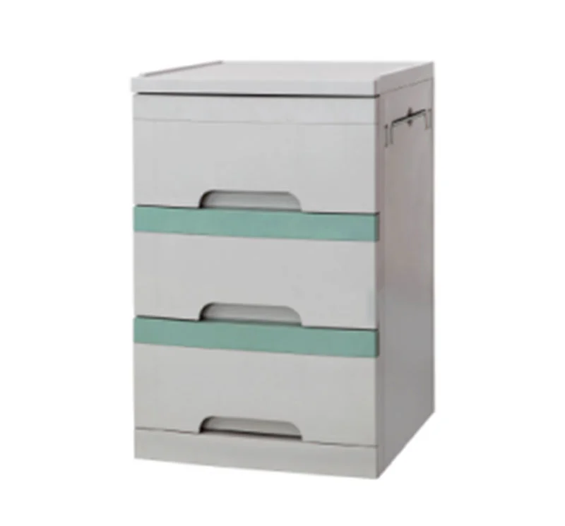 Buro hospitalario de ABS con 3 cajones YA-B05