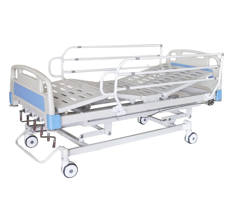 Cama para hospital de 4 secciones de múltiples posiciones con ruedas YA-M5-4