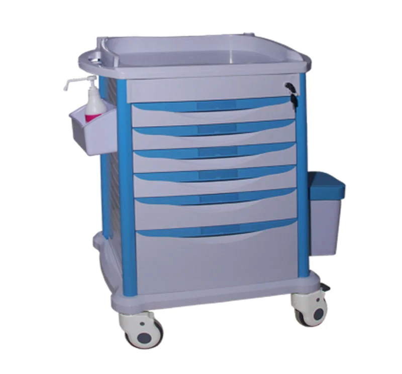 Carro para medicamento plastico ABS