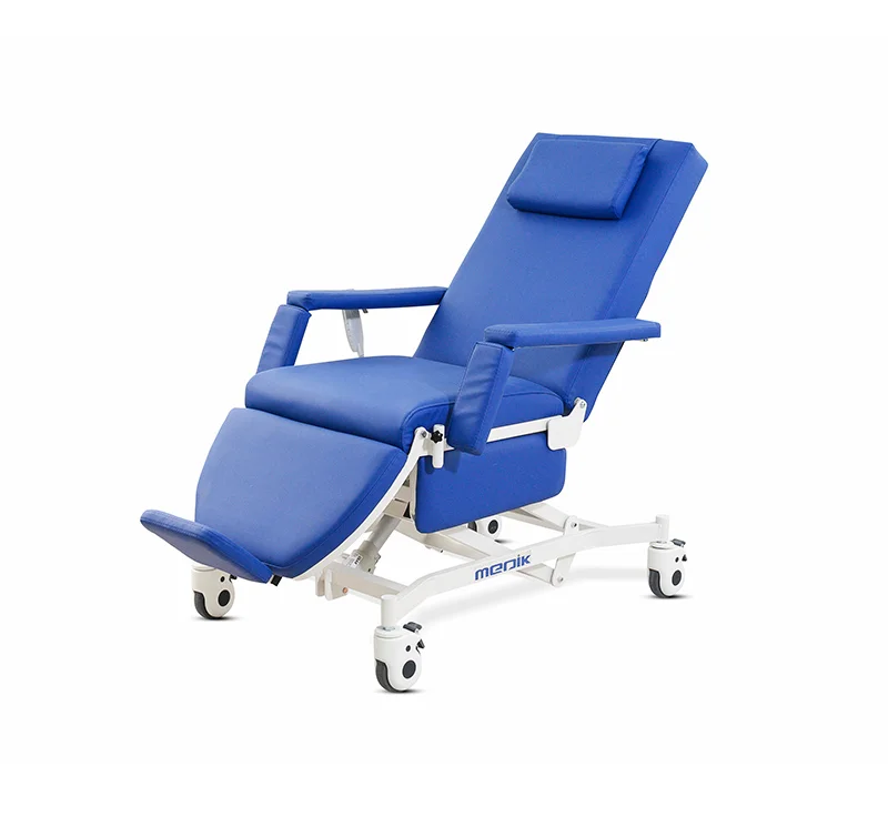 Sillón extracción sangre eléctrico con ruedas YA-DS-D06