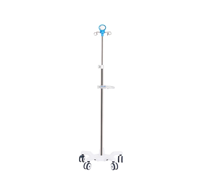 Soporte para suero intravenoso portátil 4 Ganchos 5 Patas Portátil MK-IS12