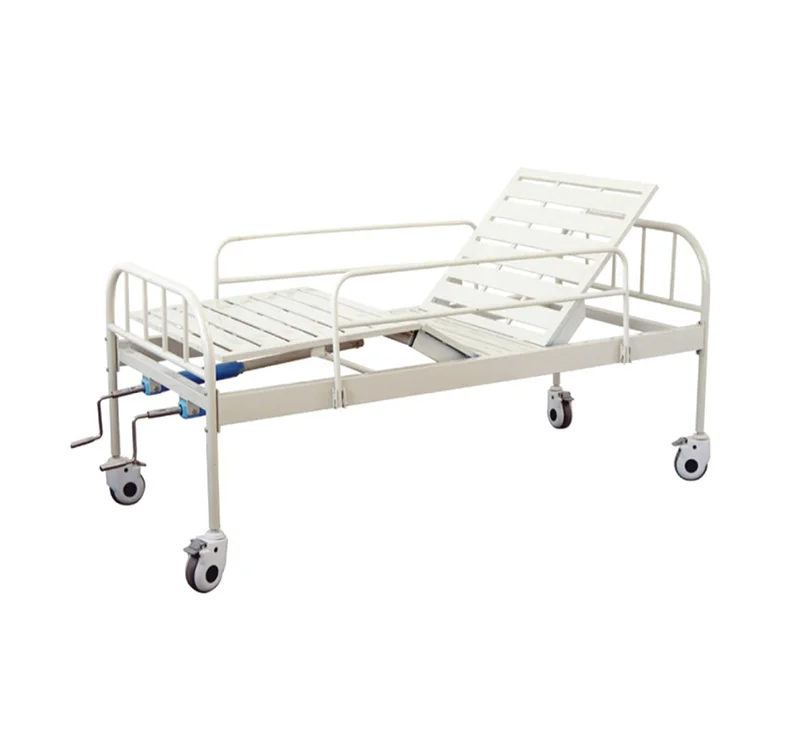 Cama de hospital manual de 2 movimientos