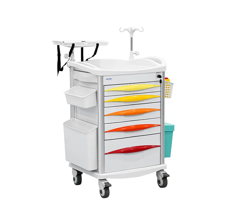 Carro para emergencias de plastico MK-P28