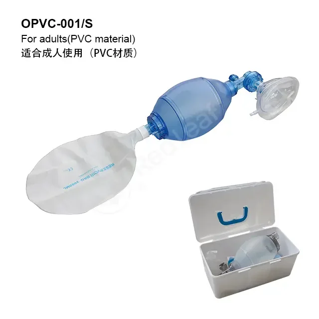 Resucitador manual de PVC