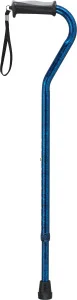 Gel Grip, Aluminum Offset Canes, Height Adjustable | Offset | Canes | Mobility | Products | Henyuan Medical