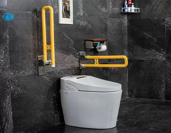 China 600mm length toilet grab bar for bathroom factory and manufacturers | Henyuan Medical