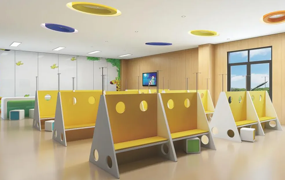 Infusion area for children