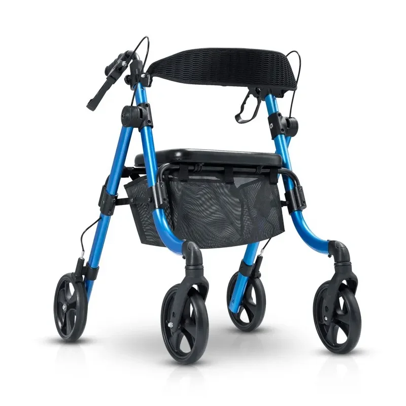 Supply Lightweight Folding Walking Frame With Seat Wholesale Factory - Henyuan Medical