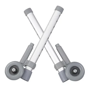 Rear Glide Brakes with 3" Wheels | Accessories | Walkers | Mobility | Products | Henyuan Medical