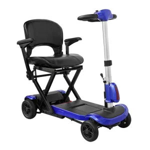 ZooMe Auto-Flex Folding Travel Scooter | Portable Scooters | Scooters | Power | Mobility | Products | Henyuan Medical