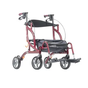 Airgo Fusion F18 Side-Folding Rollator & Transport Chair | 4-Wheel Rollators | Rollators | Mobility | Products | Henyuan Medical