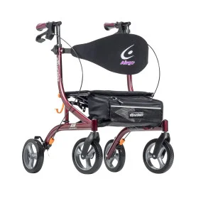 Airgo eXcursion X18 Lightweight Side-fold Rollator Hemi Height | Standard | 4-Wheel Rollators | Rollators | Mobility | Products | Henyuan Medical