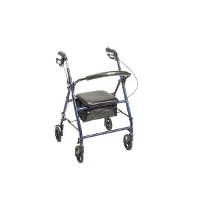 Steel Rollator with 6” Wheels, Knockdown | Standard | 4-Wheel Rollators | Rollators | Mobility | Products | Henyuan Medical