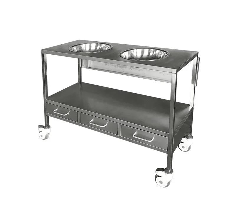 Stainless Steel Plaster Trolley For Hospital