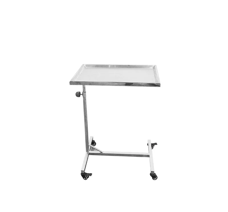 OT Furniture SS Mayo Instrument Trolley Height Adjustable