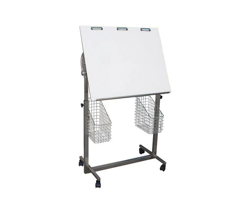 ICU Flow Chart Table with 2 Small Baskets