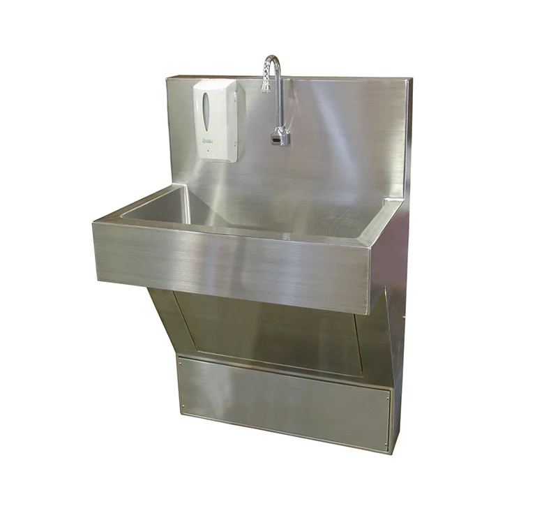 Stainless Steel  Surgical Scrub Sink With Soap Dispensers