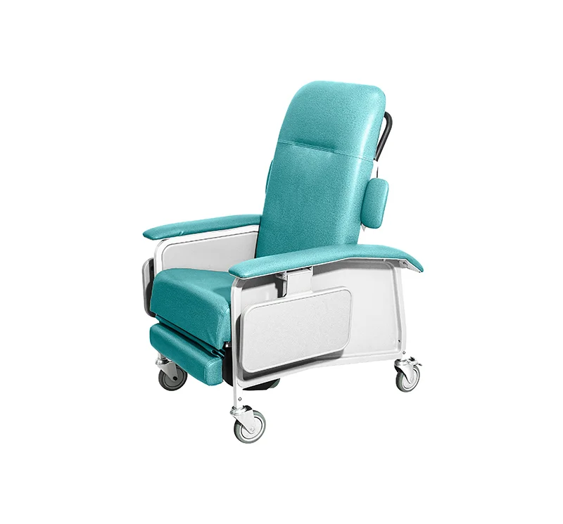 YA-DS-R02 Manual Reclining Phlebotomy Chairs 4 Position