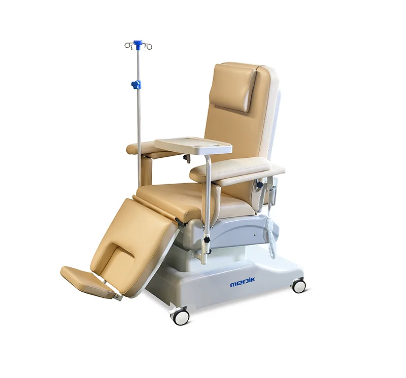 YA-DS-D10 Comfortable Electric Outpatient Dialysis Chair On Wheels