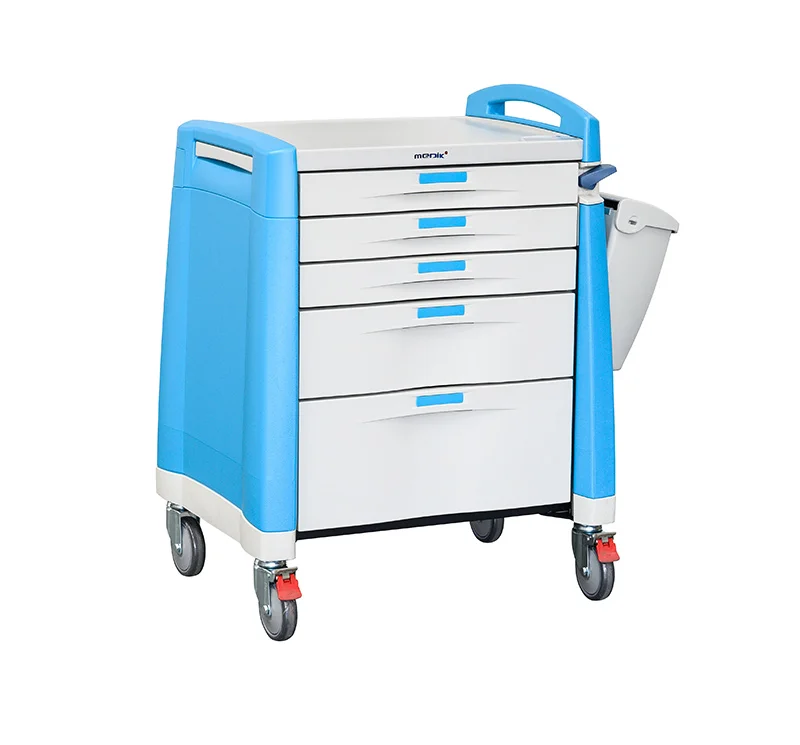 Medical Treatment Trolley With Drawers