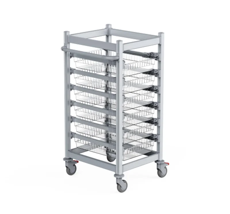 MK10-1 Open Transport Medical Cart 