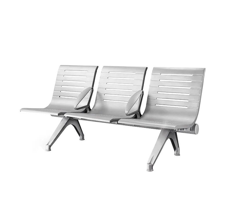 Metal tandem chair