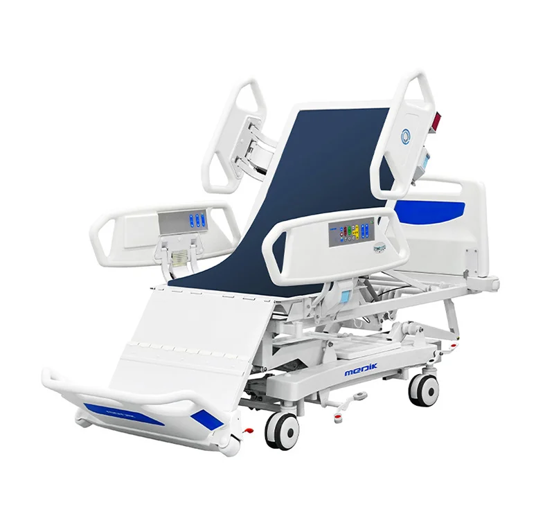 Total cardiac chair position hospital bed Electric For ICU Room