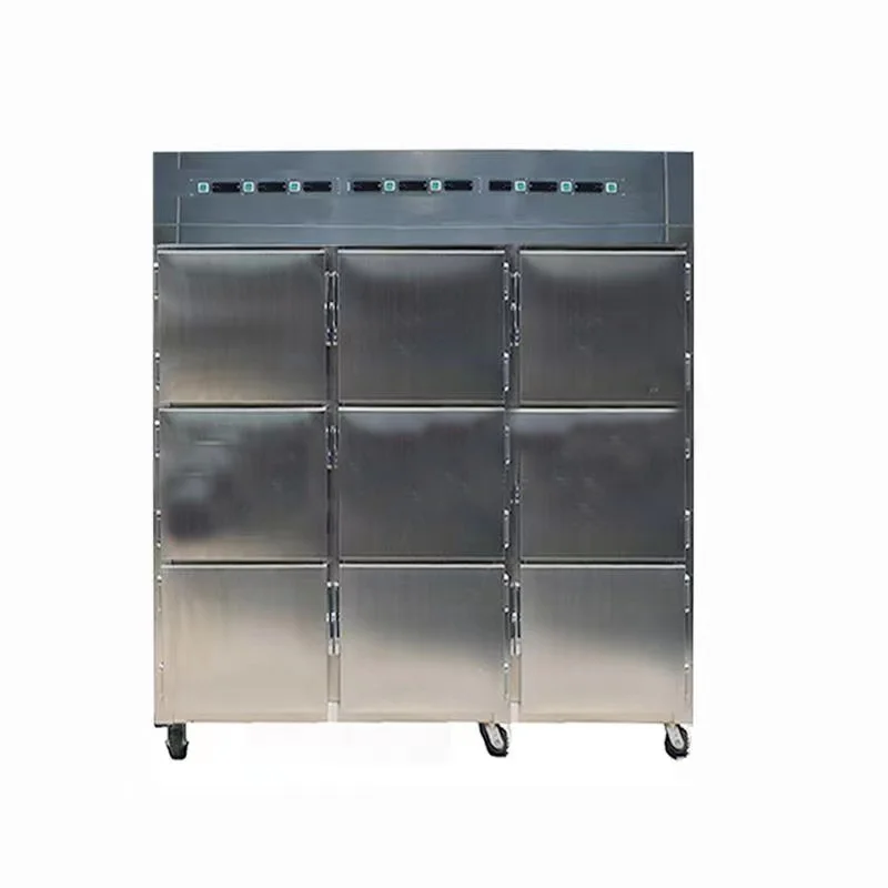 YF-STG9 Nine Body Mortuary Freezer