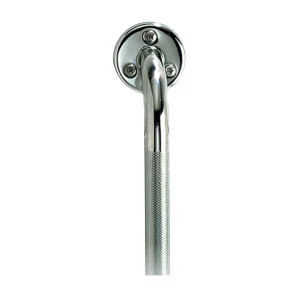 AquaSense Knurled Chrome Grab Bar | Grab Bars | Bath Safety | Products | Henyuan Medical