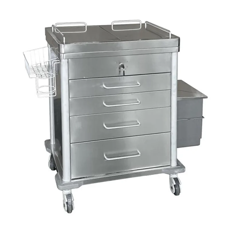 YFM-S04 S.S Medicine Trolley