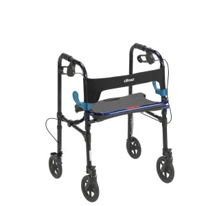 Clever-Lite Walker, Adult, with 8" Casters | Trigger Release | Walkers | Mobility | Products | Henyuan Medical