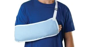 Standard Arm Slings, Light Blue - Henyuan Hospital Beds