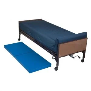 Medline Folding Fall Mats | HomeCare Hospital Beds