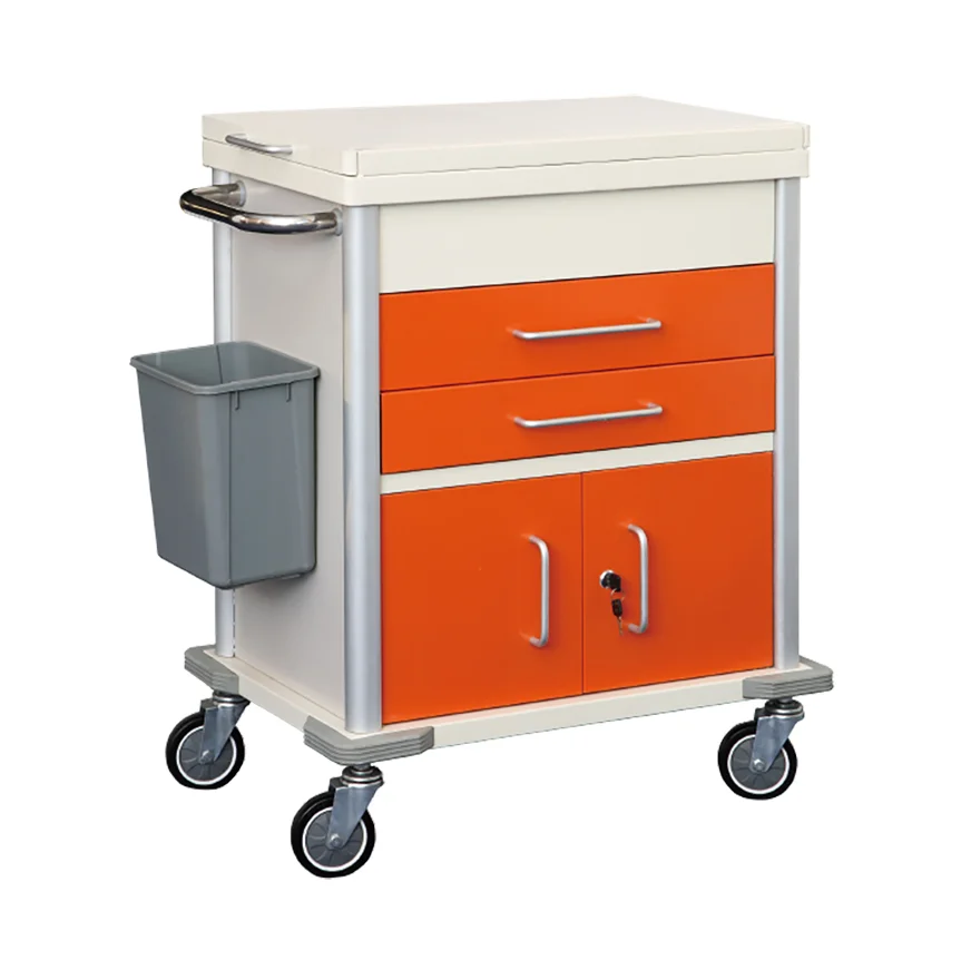 YFS-C04 Steel Emergency Trolley