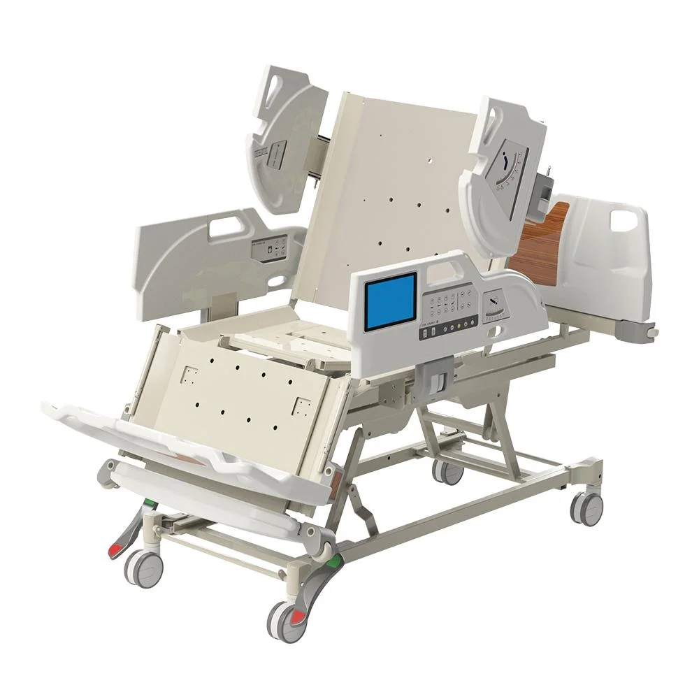 YFD8688K(II) Eight Function Electric Hospital ICU/CCU Bed With Weighing Scale