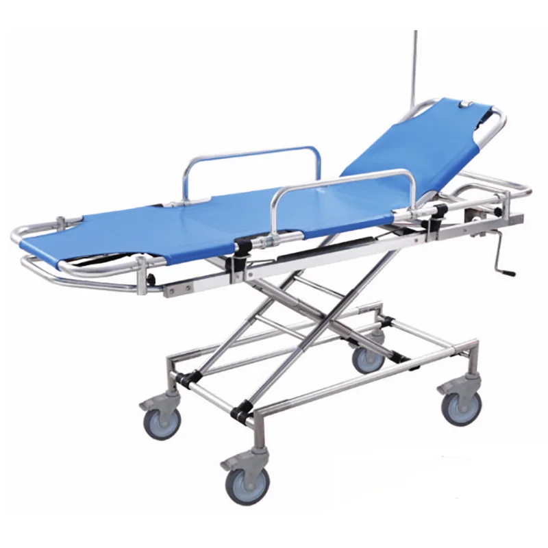 YFTC-J6A No-Magnetic Aluminium Alloy Stretcher Cart