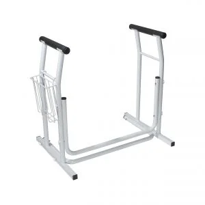 Drive Medical Stand Alone Toilet Safety Rail | HomeCare Hospital Beds