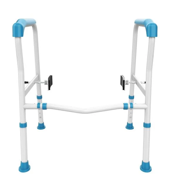 China Free Standing Surround Safety Toilet Frame Toilet with Frame factory and manufacturers | Henyuan Medical