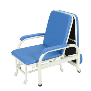 Hospital Foldable Accompanying Escort Chair Hospital Chair Accompany Chair