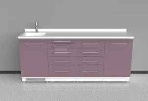 Dental Cabinet with Sink03
